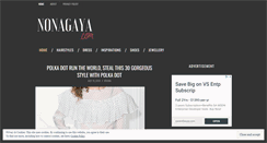 Desktop Screenshot of nonagaya.com